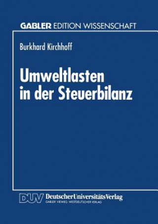 Libro Umweltlasten in Der Steuerbilanz 