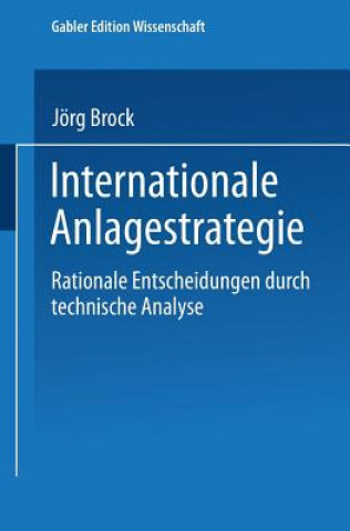 Könyv Internationale Anlagestrategie Jorg Brock