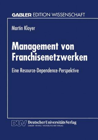 Kniha Management Von Franchisenetzwerken 