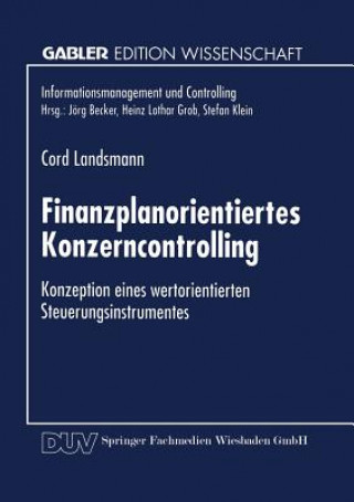 Kniha Finanzplanorientiertes Konzerncontrolling 