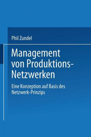 Kniha Management Von Produktions-Netzwerken 