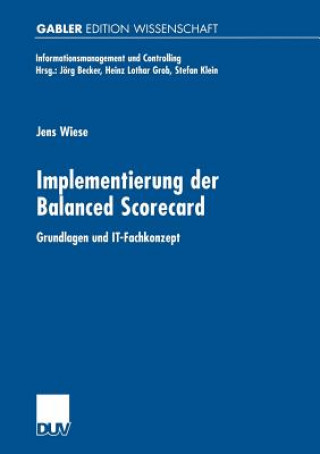 Книга Implementierung Der Balanced Scorecard Jens Wiese