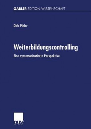 Könyv Weiterbildungscontrolling Dirk Pieler