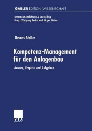 Książka Kompetenz-Management Fur Den Anlagenbau Thomas Schiller