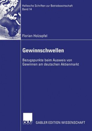 Книга Gewinnschwellen Florian Holzapfel