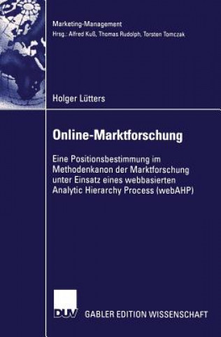 Kniha Online-Marktforschung Holger Lutters