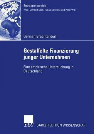 Könyv Gestaffelte Finanzierung Junger Unternehmen German Brachtendorf