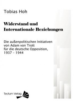 Könyv Widerstand und Internationale Beziehungen Tobias Hoh