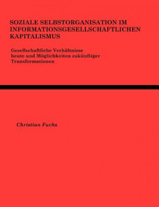 Buch Soziale Selbstorganisation im Informationsgesellschaftlichen Kapitalismus Fuchs