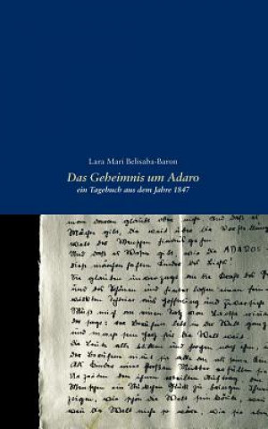 Book Geheimnis um Adaro Lara-Mari Belisaba-Baron