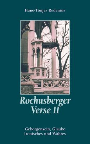 Book Rochusberger Verse 2 Hans Tonjes Redenius