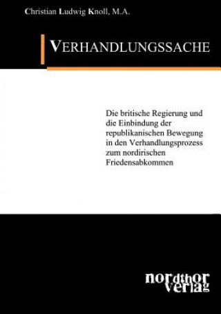 Livre Verhandlungssache Christian Ludwig Knoll