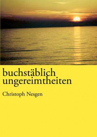 Książka buchstablich ungereimtheiten Christoph Nesgen