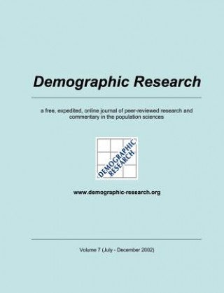 Carte Demographic Research, Volume 7 MPI für demografische Forschung