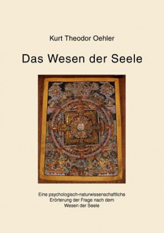 Livre Wesen der Seele Kurt Theodor Oehler