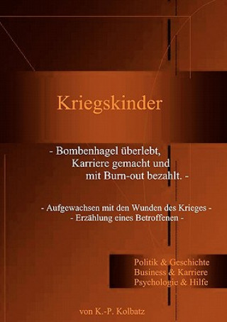 Buch Kriegskinder Klaus-Peter Kolbatz