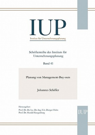 Könyv Planung von Management-Buy-outs Johannes Schiffer