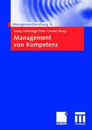 Könyv Management Von Kompetenz Peter Conrad