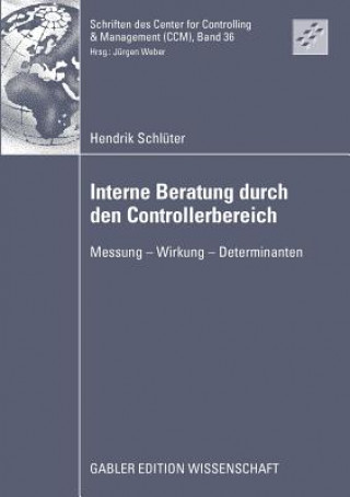 Knjiga Interne Beratung Durch Den Controllerbereich Hendrik Schluter