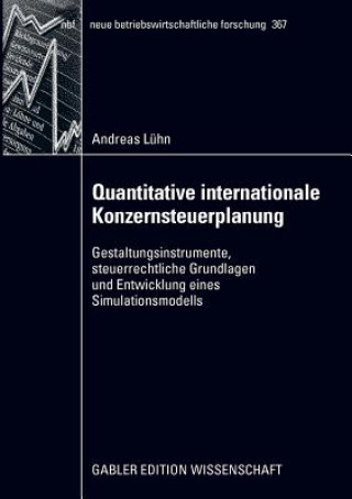 Carte Quantitative Internationale Konzernsteuerplanung Andreas Luhn