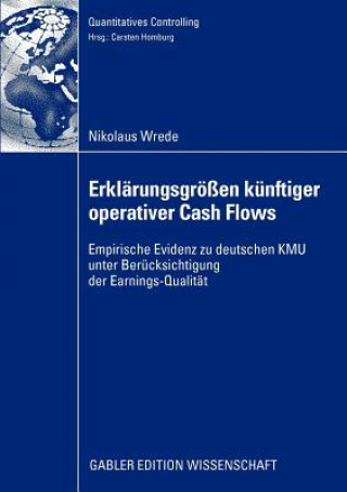 Kniha Erkl rungsgr  en K nftiger Operativer Cash Flows Nikolaus Wrede