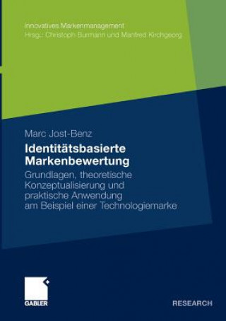 Книга Identit tsbasierte Markenbewertung Marc Jost-Benz