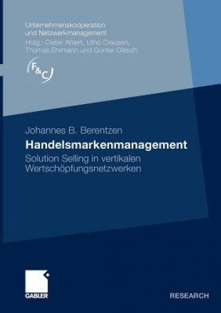 Książka Handelsmarkenmanagement Johannes B Berentzen