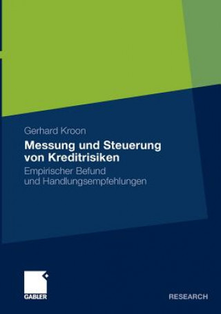 Carte Messung Und Steuerung Von Kreditrisiken Gerhard Kroon