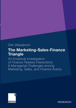 Könyv Marketing-Sales-Finance Triangle Dirk Weissbrich