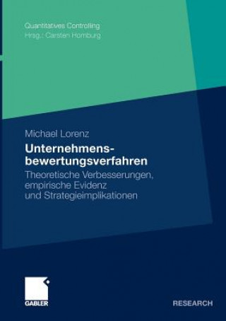 Könyv Unternehmensbewertungsverfahren Michael Lorenz