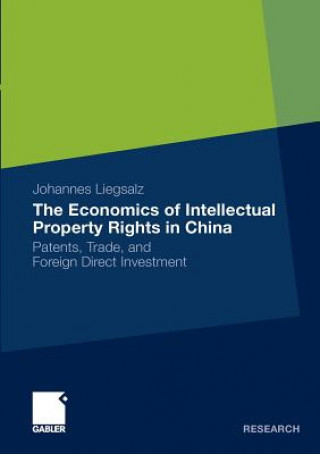 Könyv Economics of Intellectual Property Rights in China Johannes Liegsalz