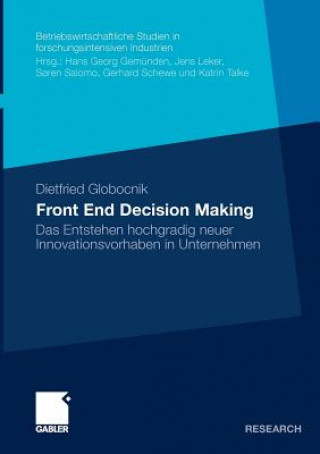 Buch Front End Decision Making Dietfried Globocnik
