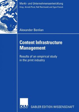 Könyv Content Infrastructure Management Alexander Benlian