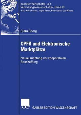 Book Cpfr Und Elektronische Marktplatze Bjorn Georg