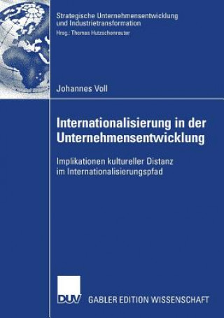Kniha Internationalisierung in Der Unternehmensentwicklung Johannes Voll