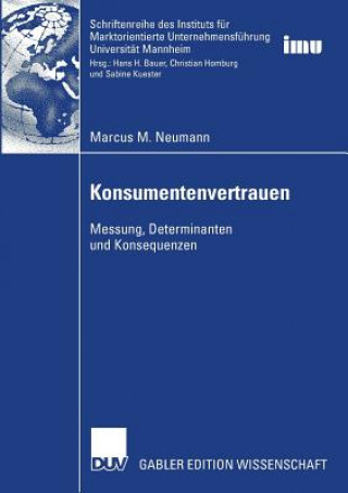 Kniha Konsumentenvertrauen Marcus M Neumann