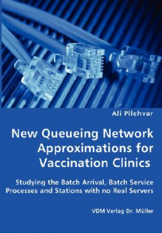 Książka New Queueing Network Approximations for Vaccination Clinics - Studying the Batch Arrival, Batch Service Processes and Stations with no Real Servers Ali Pilehvar