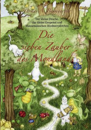 Könyv kleine Gespenst, der kleine Drache und Mausemauschen Himbeerpfoetchen Thomas Anton Baumgartner