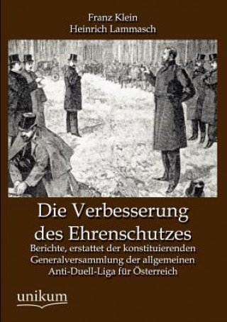 Kniha Verbesserung des Ehrenschutzes Franz Klein