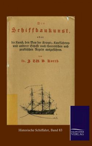 Book Schiffbaukunst J W D Korth