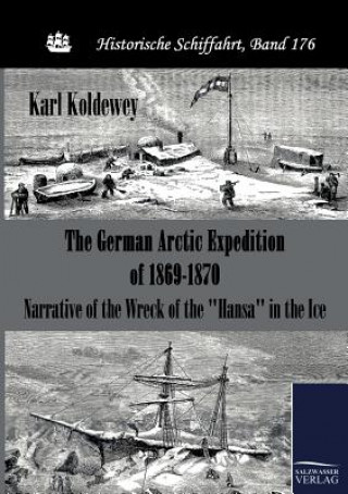 Carte German Arctic Expedition of 1869-1870 Karl Koldewey