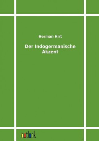 Carte Indogermanische Akzent Herman Hirt