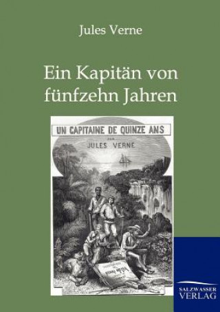 Carte Kapitan von funfzehn Jahren Jules Verne