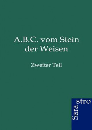 Kniha A.B.C. vom Stein der Weisen Ohne Autor