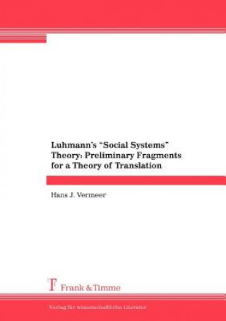 Книга Luhmann's "Social Systems" Theory Hans J. Vermeer