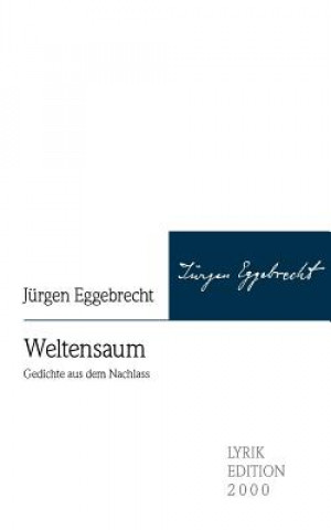 Kniha Weltensaum Jurgen Eggebrecht