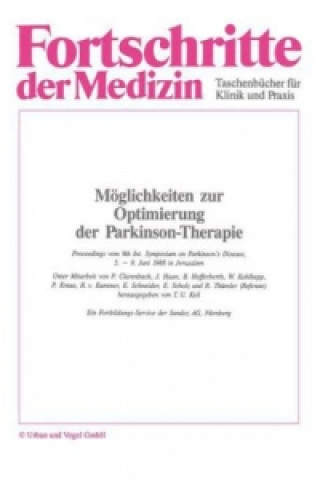 Knjiga Moglichkeiten Zur Optimierung Der Parkinson-Therapie Till U. Keil