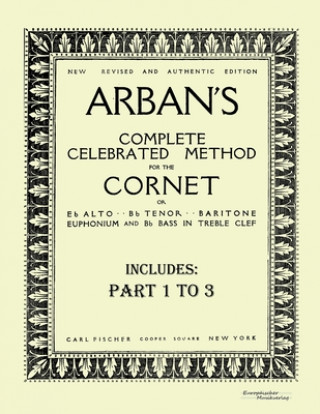 Libro Arbans complete celebrated method for the cornet Jean-Baptiste Arban