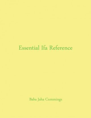 Könyv Essential Ifa Reference Baba Jaha Cummings
