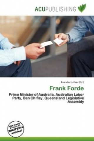 Knjiga Frank Forde 
